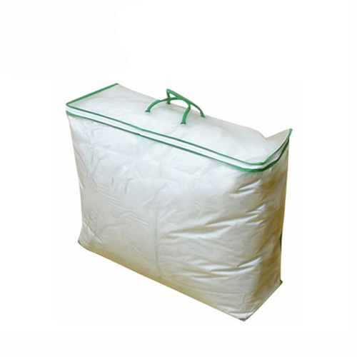 Green Non Woven Binding Quilt Packaging Bag