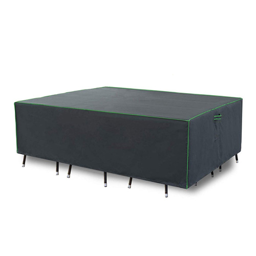 Green Polyester Binding Furniture Cover