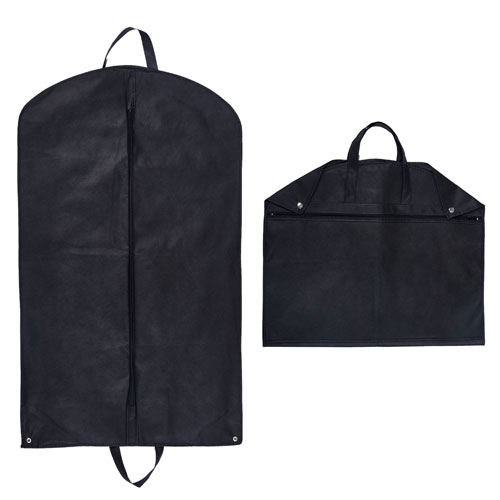 Non Woven Garment Bags : Green Breathable 40 Inch Non-Woven Zippered Garment  Bags