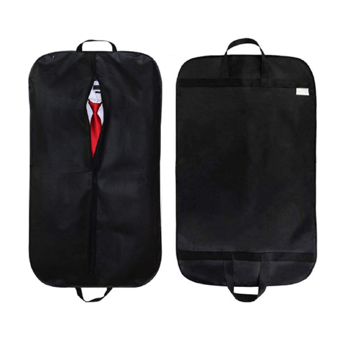 Black Polyester Binding Business Suit Bag